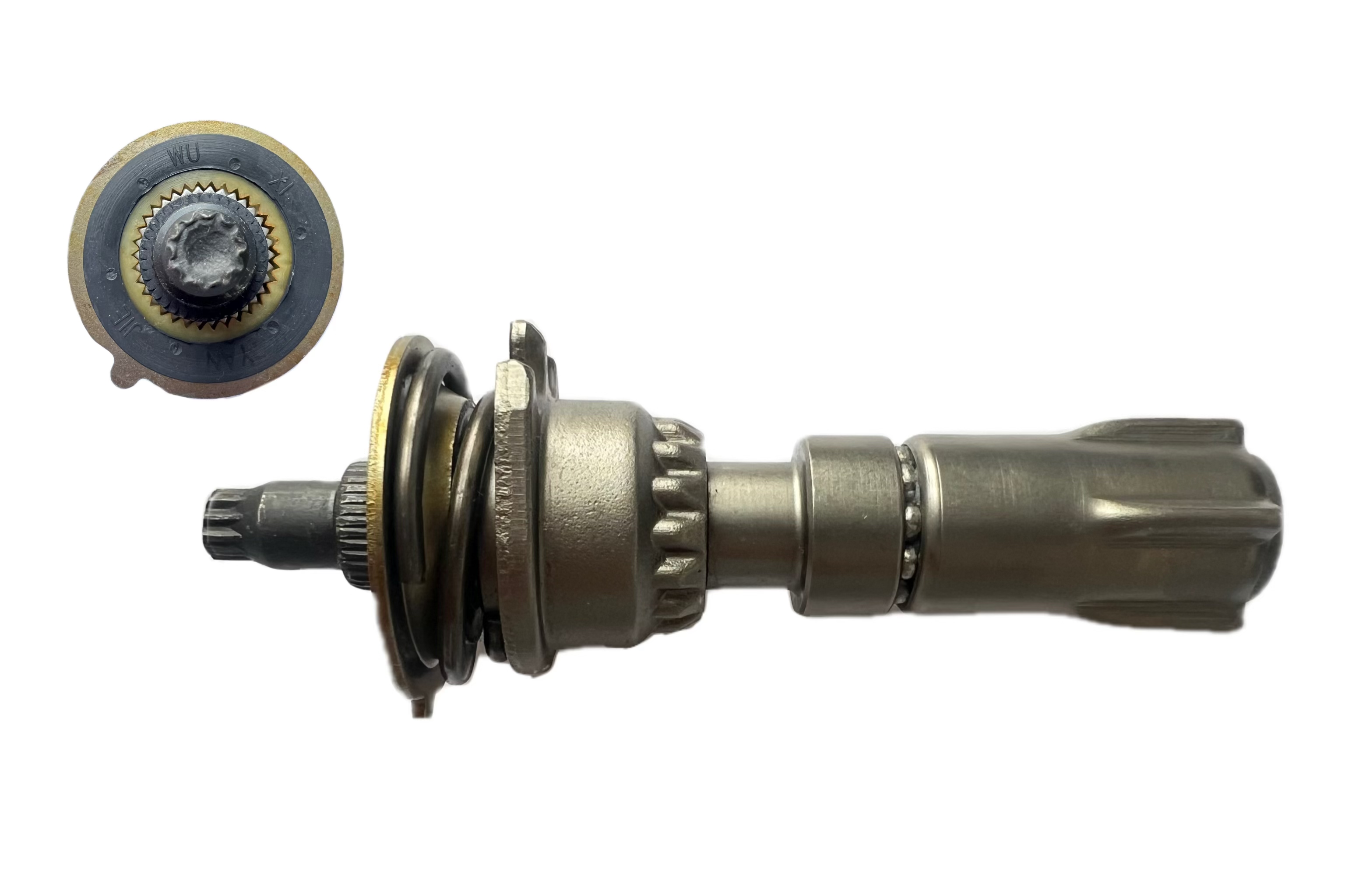 Adjuster mechanism main shaft